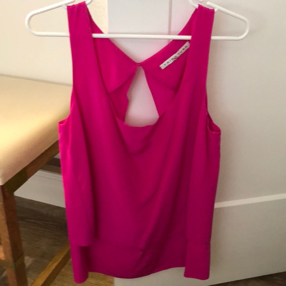 Trina Turk silk tank top